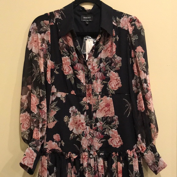 Anthropologie | Dresses | Hp Bardot Nadia Tiered Maxi Dress | Poshmark